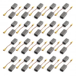 40 Pcs Electric Tool Spare Part 15mm x 8mm x 5mm Motor Carbon Brush