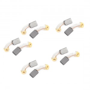 5 Pairs 16x11x5mm Power Tool Electric Motor Carbon Brushes Replacement