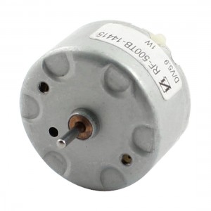 DC6-12V 2mm Shaft 32mm Diameter Electric Cylinder Permanent Mini Motor 5500RPM
