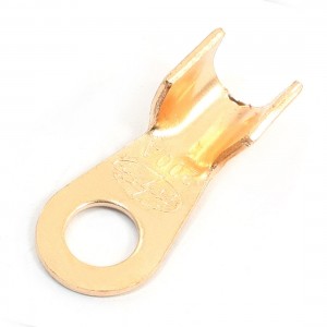 200A Ring Tongue Cable Tube Wiring Copper Connector Terminal