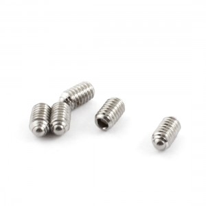 5 Pcs Metal Thread Hex Socket Head Spring Ball Plunger 3mm x 6mm