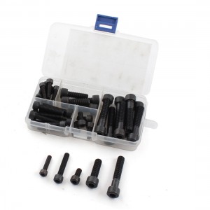 40pcs Spart Part Airplane Model Hexagonal Bolt Screw Cap Head Set Kit