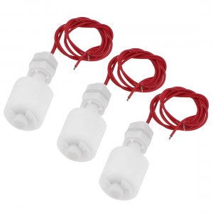 3 x ZP4510 White Plastic Liquid Water Level Sensor Float Floating Switch