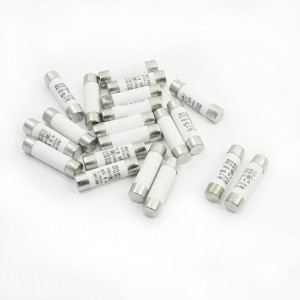 20Pcs AC500V 6A RT19 RT14 RT18 R015 Ceramic Tube Cylindrical Fuse Link 10mmx38mm