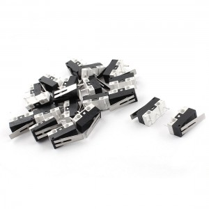 20 Pcs AC 125V 1A SPDT 1NO 1NC Momentary Plastic Micro Limit Switch