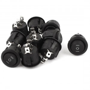 10 x KCD1 3Pin SPDT NO/OFF Rocker Power Switch AC 250V/6A 125V/10A