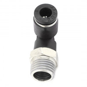 6mm Tube OD x 1 4PT Thread Elbow Connector Pneumatic Quick Fittings Joint