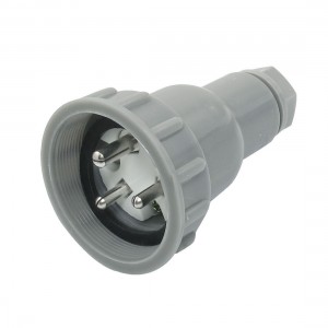 AC 500V 10A Plastic Housing 3P Waterproof Marine Plug CTF3-1
