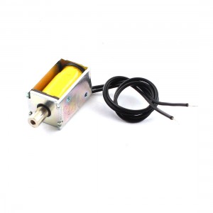 3V 2mm Stroke 50g Force Open Frame Pull DC Solenoid Electromagnet