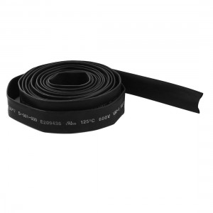 3.5M Long 600V 125C 5mm 10mm Shrink Ratio 2/1 Heating Shrinkable Wire Pipe Wrap