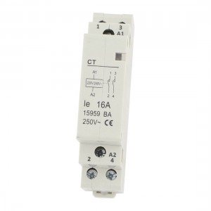 CT-16A/2P Household 2-Phase Pole AC Power Contactor Coil 220/240V Ie 16A