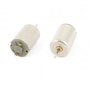 2pcs 1.5-4.5V 23000RPM High Speed 10mmx15mm Cylindrical Micro DC Motor
