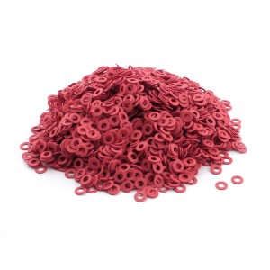 5000pcs 6mm x 3mm x 0.5mm Insulated Paper Washer Spacer for Motherboard