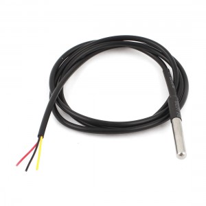 Waterproof Digital Thermal Probe Sensor DS18B20 1M 3ft 5pcs