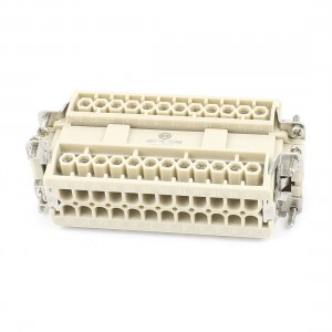 AC 500V 16A 6KV 24 Terminal Male to Female Cable Industrial Connector