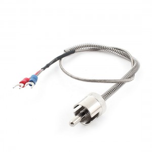 K Type Wire Lead Measuring Thermocouple Probe Sensor 0 5M Length 0 700c