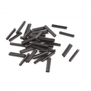 15pcs Hardware Carbon Steel Tension Roll Split Spring Dowel Pins M1.5x10mm