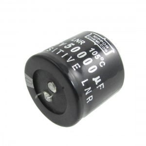 50000uF 25V 105 Celsius Degree Radial Aluminum Electrolytic Capacitor