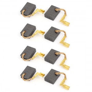8 PCS Electric Motor Carbon Brushes Replacement 14mm x 11mm x 5mm