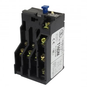 T16DM 3 Pole 0 11A 0 16A Current Range Motor Thermal Overload Relay 1NO 1NC