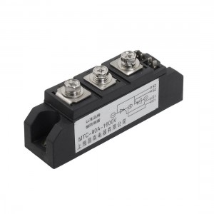 AC 1600V 90A 3 Terminals Diode Rectifier Module Transistor Semiconductor w Cable
