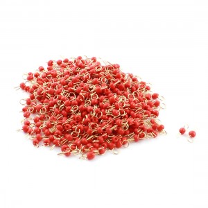500 x PCB Board Breadboard DIY Electronic Test Endpoint Pin Red