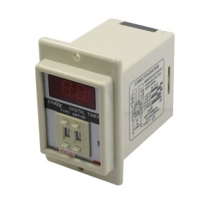 White AC DC 36V Power on Delay Timer Time Relay 0 1 9 9 Minute 8 Pins ASY 2D