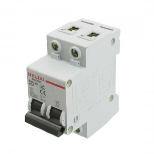 AC 400V Rated Current 32A Double Pole Miniature Circuit Breaker