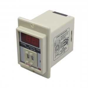 White AC 48V Power on Delay Timer Time Relay 1 99 Minute 8 Pins ASY 2D
