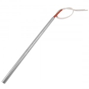 9 8mm x 250mm AC 380V 600W White Wired Die Mold Heating Cartridge Heater