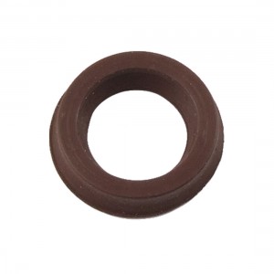 Coffee Color 7x10x2 1mm NBR Pneumatic Cylinder Piston Rod Seal