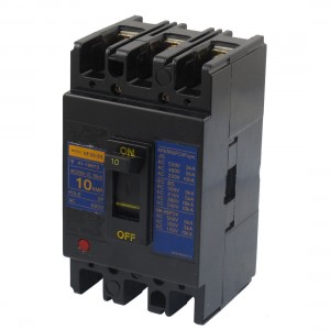 10A AC 220V 600V Ui 3 Pole MCCB Moulded Case Circuit Breaker NF50 SS