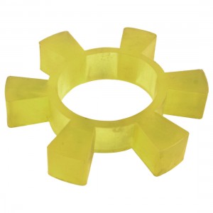 148mm x 75mm PU 6 Petals Drive Shaft Coupler Damper Yellow