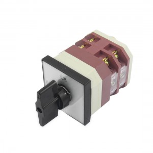 AC 380V 16A Latching Place Distance 2 Position Cam Combination Changeover Switch