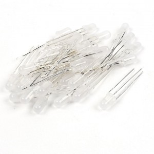 30 Pieces 5mm Opaque Head Red Green LED Common Anode Emitting Diodes Replacement