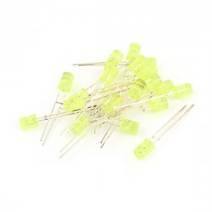 20 Pcs 5mm Cylinder 850nm IR Infrared Light Emitting Diodes LED Bulbs 250mW