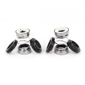 2pcs 14mm Inner Dia Ceramic Ring Sealing Shaft Mechanical Seal for Water Pump