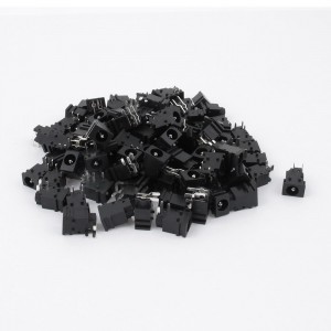 100pcs 5mm Female 3 Pin SMT DC Power Port Jack Socket Connector DC049