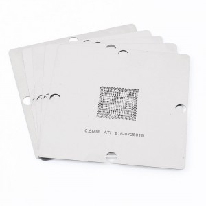 5pcs 80x80mm Rework BGA Reball Universal Stencil Template for ATI 216-0728018