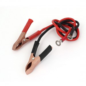2 Pcs 30A Alligator Clips Booster Jumper Cable for Car Battery Charging Charger