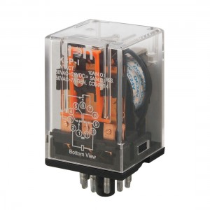 MK3P-I DC 24V Coil AC 250V DC 30V 11 Pins 3PDT General Purpose Relay