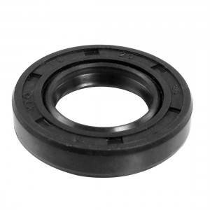Black Nitrile Rubber Dual Lips Oil Shaft Seal TC 20mm x 35mm x 7mm