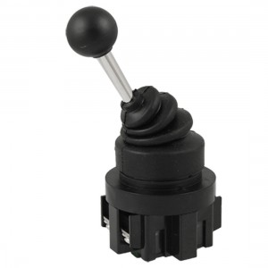 AC 600V Black 2 Directions Self-locking Type Monolever Switch