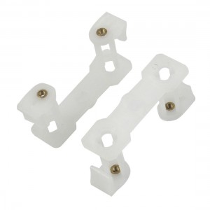 2 Pcs White Plastic Repairing Parts Support for Makita 4510 Sander