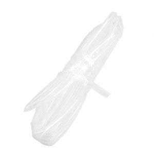6mm Diameter Clear Polyolefin Heat Shrinking Tube 10M 32.8ft