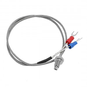 Temperature Controller 6mm Dia K Type Earth Thermocouple Probe 0.5 Meters