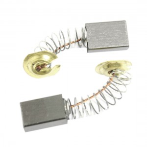 4 Pcs Electric Motor Carbon Brushes 5/8" x 7/16" x 1/5" 