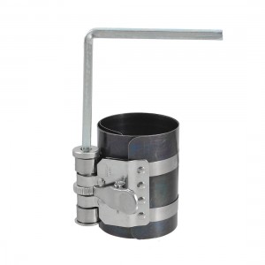 Metal Piston Ring Compressor Automotive Tool 53mm-125mm Capacity