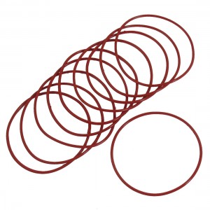 10 Pcs 70mmx2mm 70x2mm Mechanical Rubber O Ring Oil Seal Gaskets Red