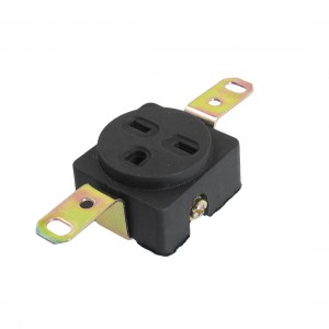 AC 250V 16A 2 Pole 3 Wire Grounding Male Plug Socket Outlet